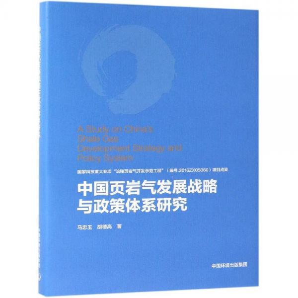 中国页岩气发展战略与政策体系研究 