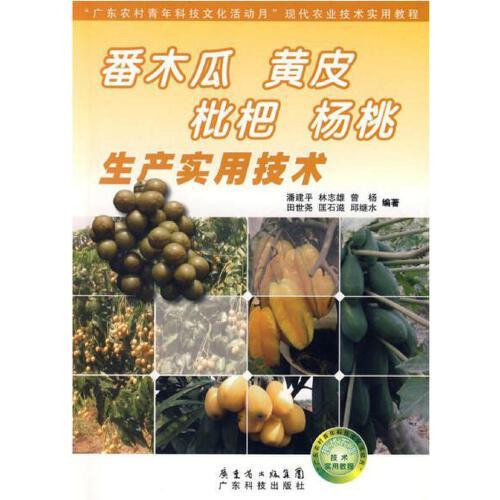 番木瓜 黃皮 枇杷 楊桃生產實用技術