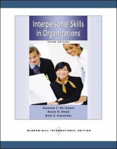 Stock Image   Interpersonal Skills in Organizations