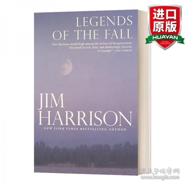 英文原版 Legends of the Fall 燃情歲月 Jim Harrison 