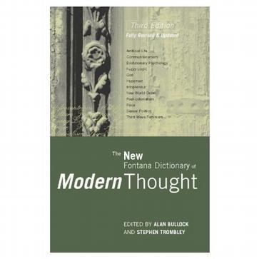 New Fontana Dictionary of Modern Thought