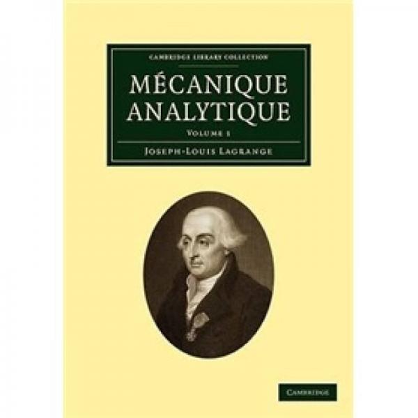 Mécanique Analytique (Cambridge Library Collection - Mathematics) (French Edition)