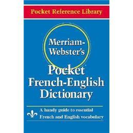 Merriam-Webster'sPocketFrench-EnglishDictionary(PocketReferenceLibrary)