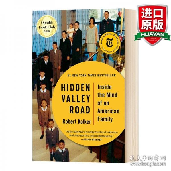 英文原版 Hidden Valley Road 隱谷之路 