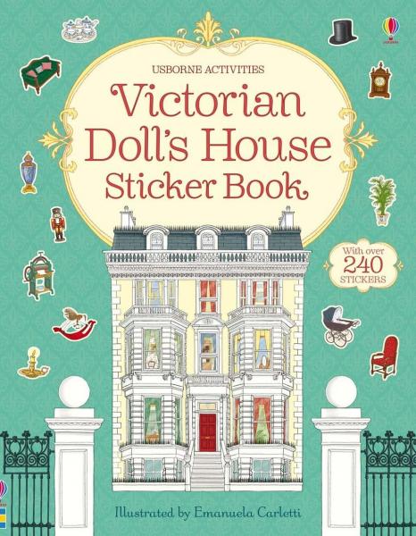 victorian doll‘s house sticker book