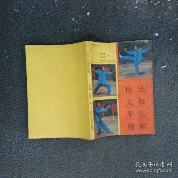 楊氏太極拳法精解