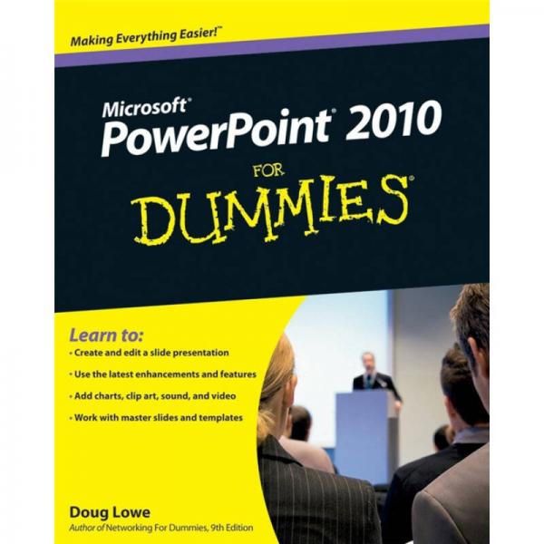 PowerPoint 2010 For Dummies  傻瓜書-PowerPoint 2010