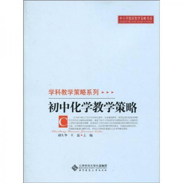 中小学教师教学策略书系·学科教学策略系列：初中化学教学策略