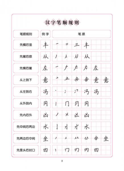 墨点字帖方格特制练习本 硬笔书法临摹练字本