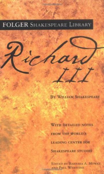 Richard III (Folger Shakespeare Library)[理查德三世]