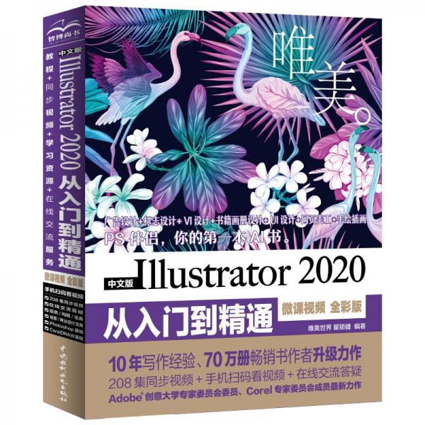 中文版Illustrator2020从入门到精通（微课视频全彩版）（唯美）