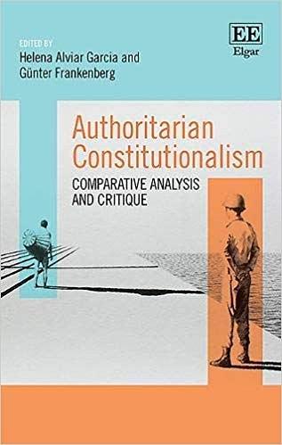 Authoritarian Constitutionalism：Comparative Analysis and Critique