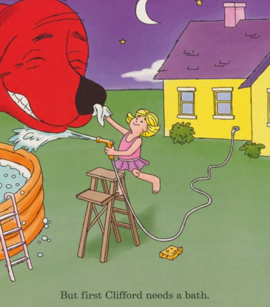 Clifford's Bedtime Story   Board book    大紅狗的晚安故事  