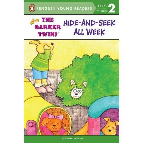 Puffin Young Reader, Level 2: Hide-and-seek All Week (Level 2)企鹅儿童分级读物:一周捉迷藏