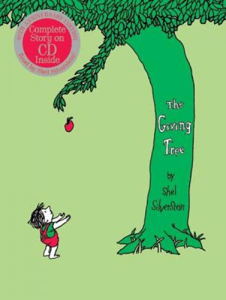 The Giving Tree 40th Anniversary Edition Book with CD：爱心树