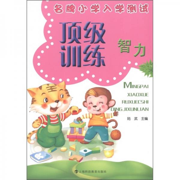 名牌小學(xué)入學(xué)測(cè)試·頂級(jí)訓(xùn)練：智力
