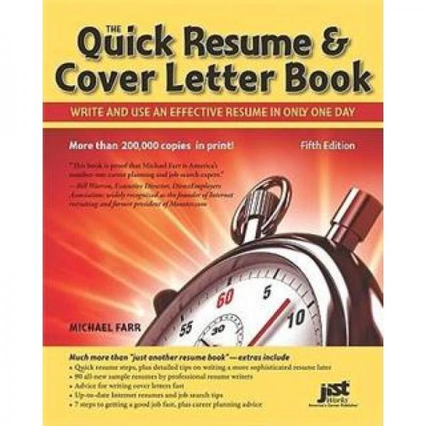 Quick Resume & Cover Letter-5E
