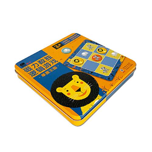 邦臣小红花·磁力数独逻辑游戏.草原王国60道数独，双面磁片，培养数学思维