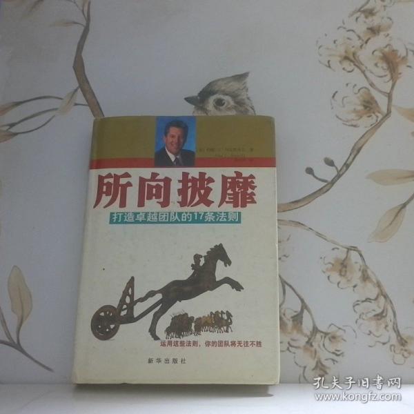 所向披靡:打造卓越團(tuán)隊的17條法則