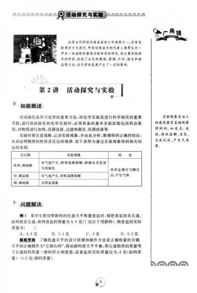 精英化学大视野