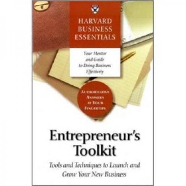 Entrepreneur's Toolkit：Entrepreneur's Toolkit