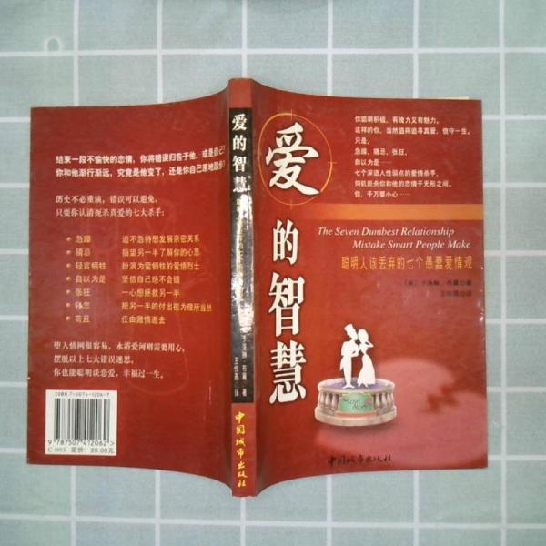 爱的智慧:聪明人该丢弃的七个愚蠢爱情观