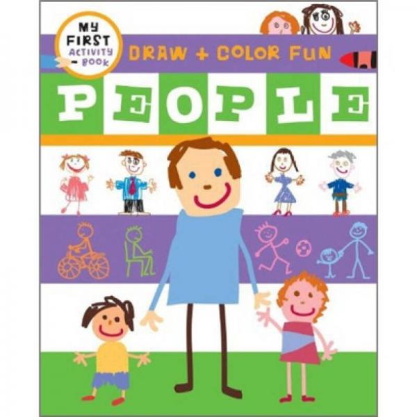 Draw + Color  Fun: People
