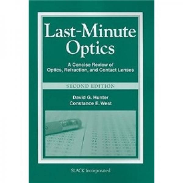 LAST MINUTE OPTICS: CONCISE REV OPTICS