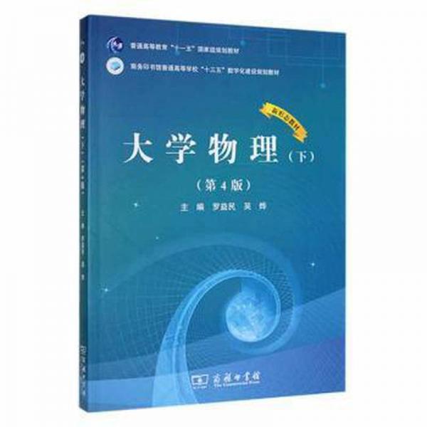 大學(xué)物理:下 大中專理科數(shù)理化 羅益民，吳燁主編 新華正版