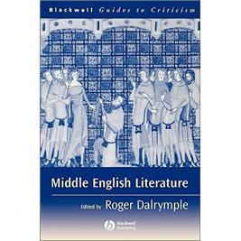 MiddleEnglishLiterature:AGuidetoCriticism(BlackwellGuidestoCriticism)