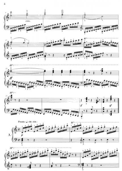 车尔尼钢琴快速练习曲作品299