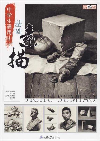 中學(xué)生通用基礎(chǔ)素描 