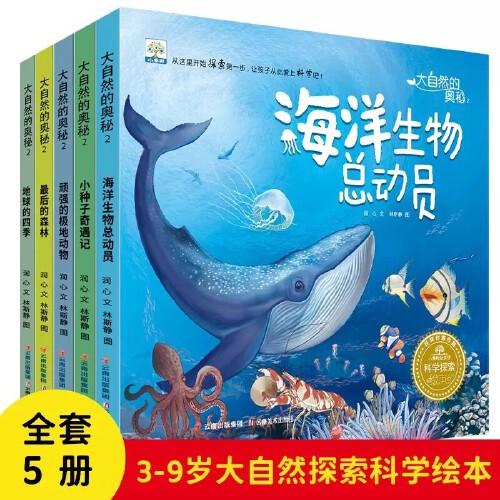 全套5冊(cè)大自然的奧秘第二輯 奇妙的昆蟲