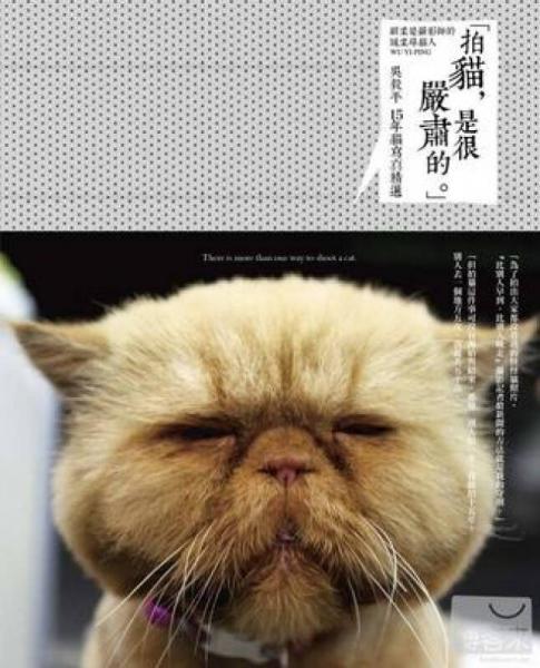 拍貓，是很嚴肅的。