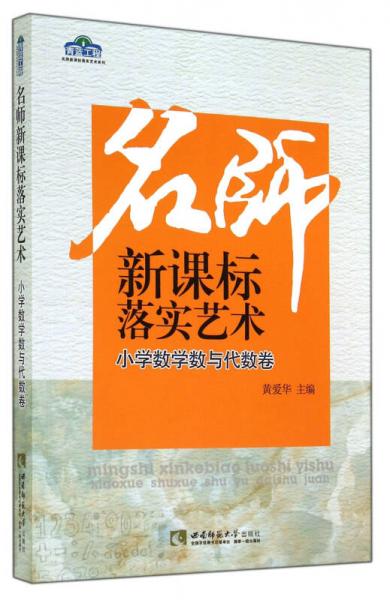 名师新课标落实艺术：小学数学数与代数卷/青蓝工程名师新课标落实艺术系列