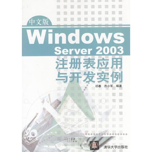 中文版Windows Server 2003：注册表应用与开发实例