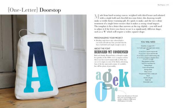 Sewing With Letters[用字母缝制：20个缝纫项目]