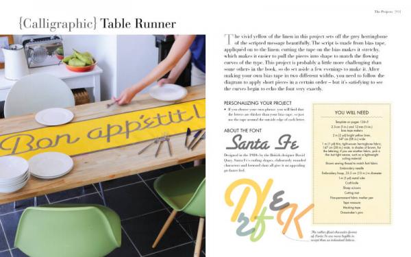 Sewing With Letters[用字母缝制：20个缝纫项目]