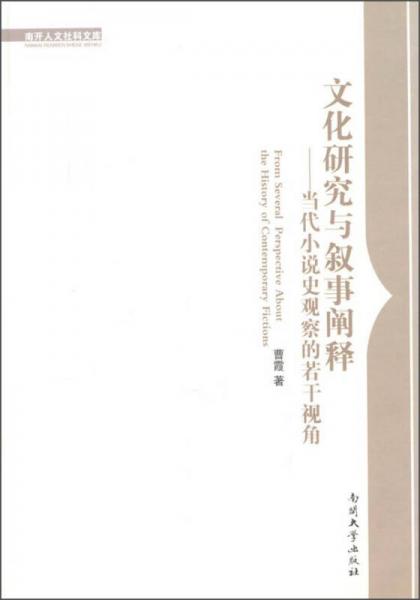 文化研究與敘事闡釋 當(dāng)代小說(shuō)史觀察的若干視角