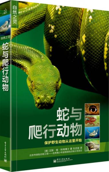 自然之靈 蛇與爬行動物（全彩）