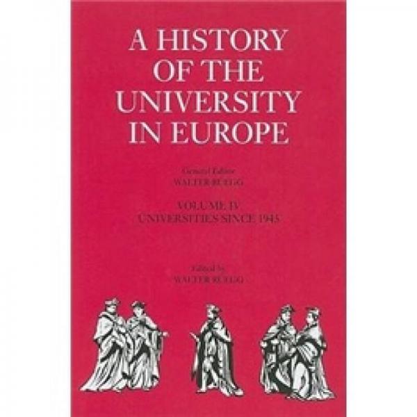 A History of the University in Europe
