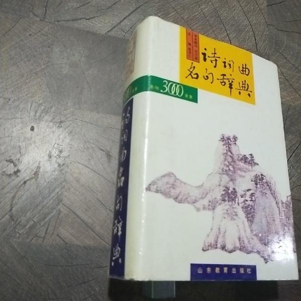 詩詞曲名句辭典