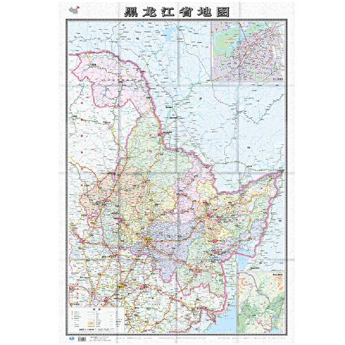 中华人民共和国分省系列地图：黑龙江省地图
