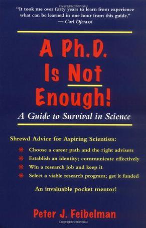 A PhD Is Not Enough：A PhD Is Not Enough