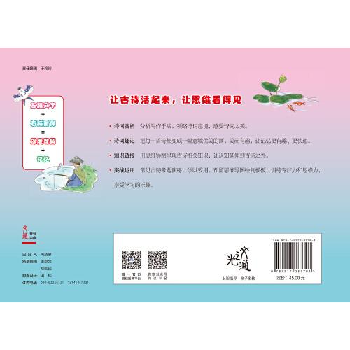 小学生必背古诗词80首 思维导图学古诗