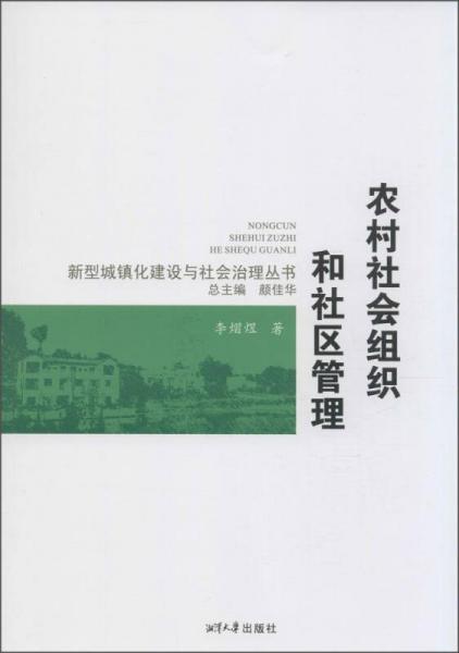 新型城镇化建设与社会治理丛书：农村社会组织和社区管理