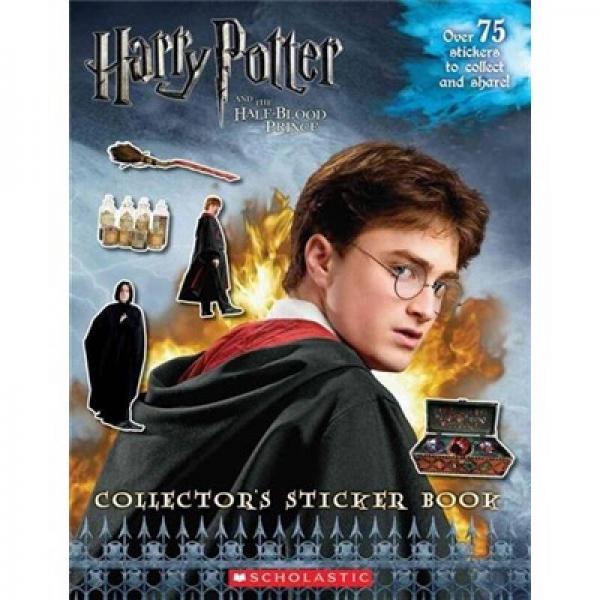 Harry Potter and the Half-Blood Prince Movie Collector's Sticker Book  哈利波特与混血王子