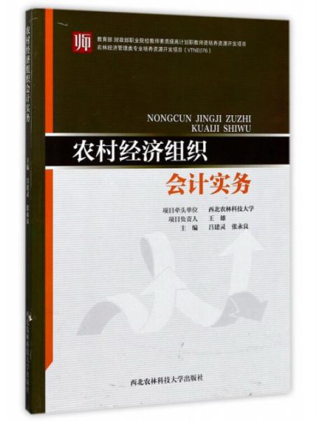 农村经济组织会计实务