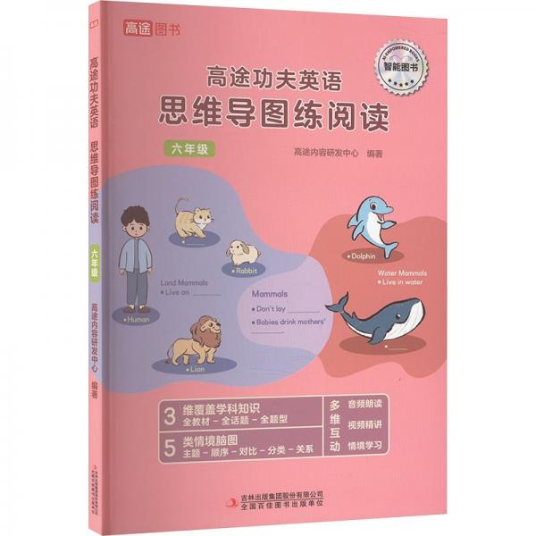 高途功夫英語 思維導(dǎo)圖練閱讀 6年級(jí)