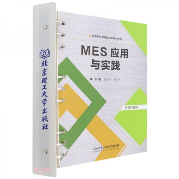MES應(yīng)用與實踐(活頁式教材高等職業(yè)教育新形態(tài)系列教材)